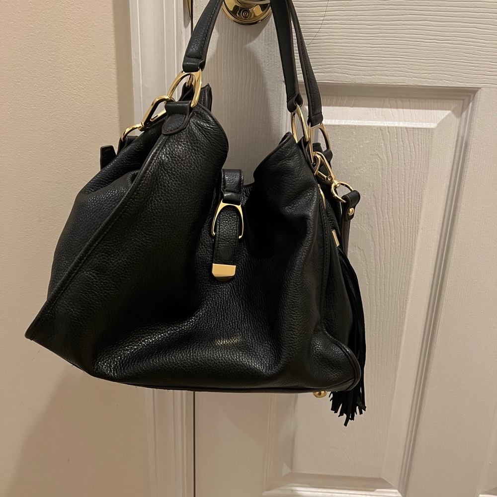 G.I.L.I black shoulder bag